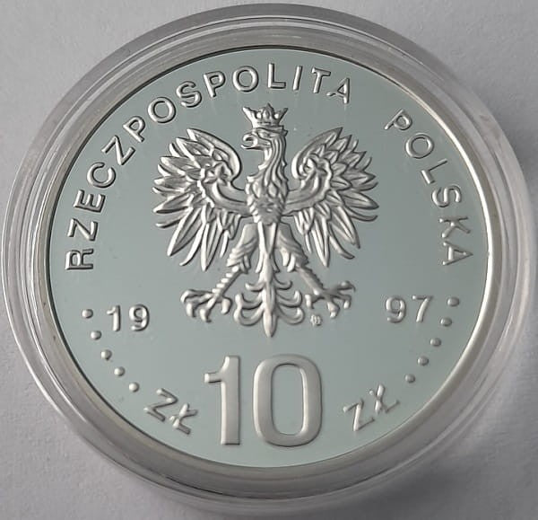 Moneta 10 zł 1000-lecie śmierci św. Wojciecha 1997