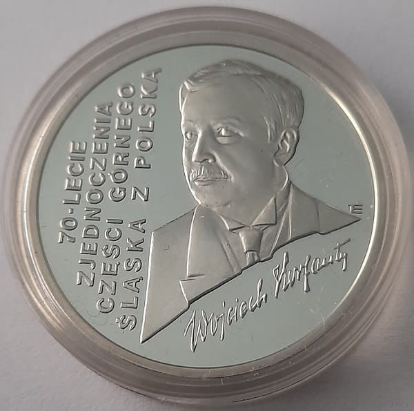 Moneta 100 000 zł Wojciech Korfanty 1992 r.