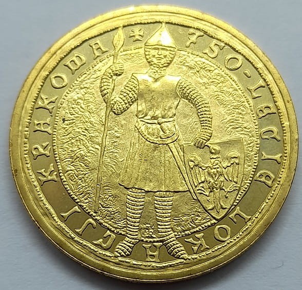 Moneta 2 zł 750-lecie lokacji Krakowa 2007