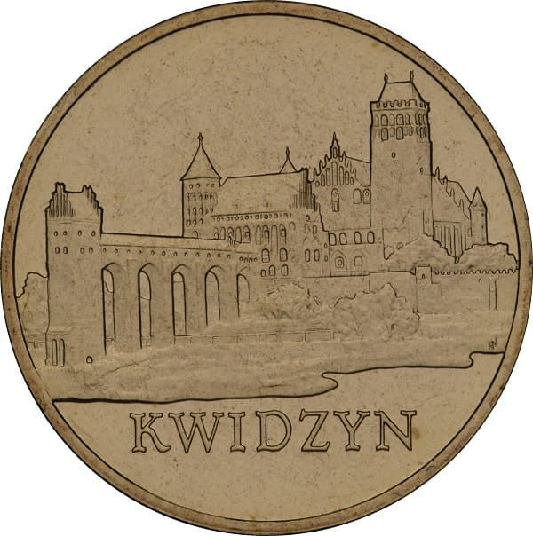 Moneta 2 zł Kwidzyn 2007