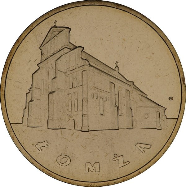 Moneta 2 zł Łomża 2007
