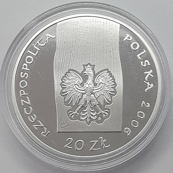 Moneta 20 zł Kościół w Haczowie 2006