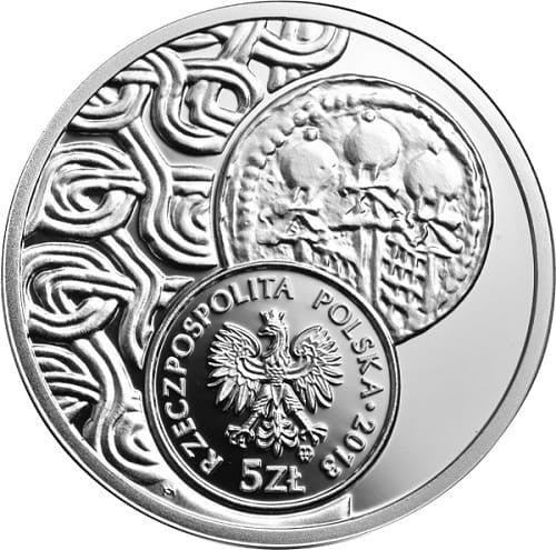 Moneta 5 zł Denar Bolesława Śmiałego 2013 r.