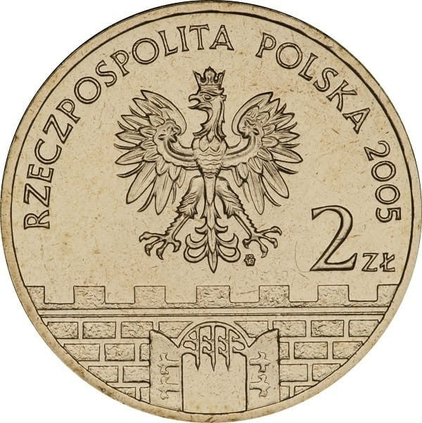 Moneta 2 zł Kołobrzeg 2005