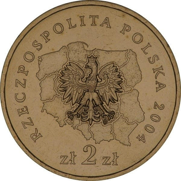Moneta 2 zł Województwo Śląskie 2004