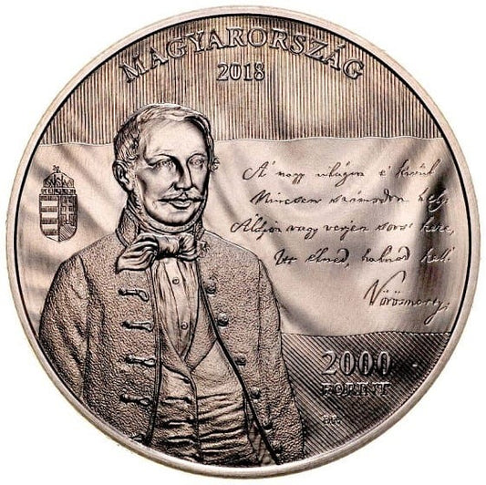 2000 forintów 175 lat hymnu Węgier 2018 r.