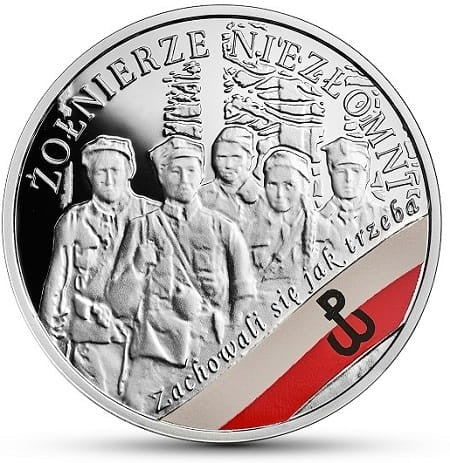 Moneta 10 zł Żołnierze Niezłomni 2017