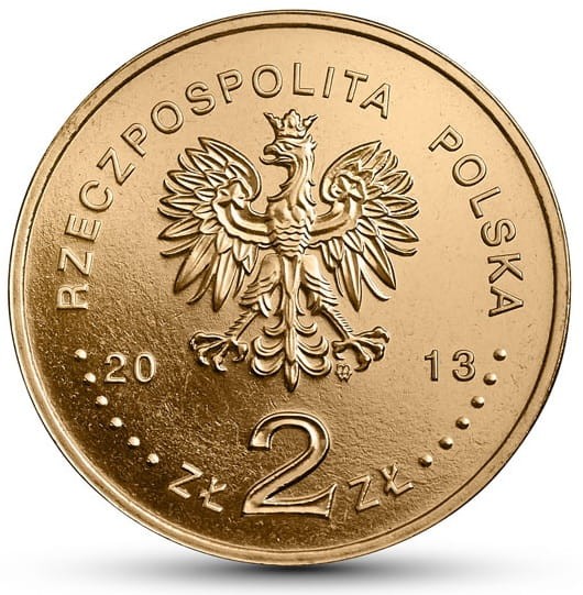 Moneta 2 zł 200 rocznica urodzin Hipolita Cegielskiego 2013