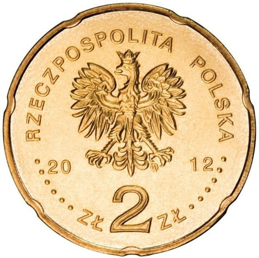 Moneta 2 zł 50-lecie Programu 3 Polskiego Radia 2012 r.
