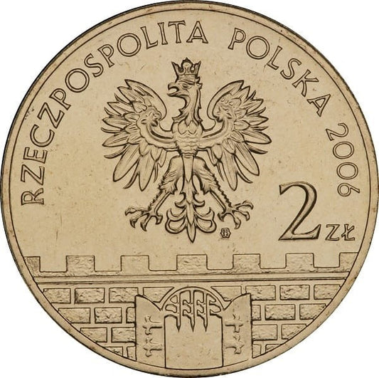 Moneta 2 zł Elbląg 2006