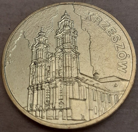 Moneta 2 zł Krzeszów  2010