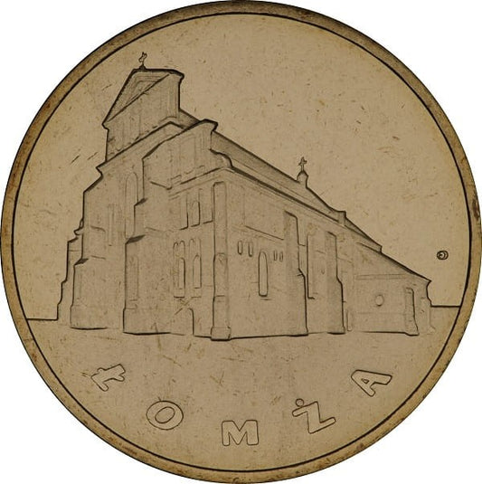 Moneta 2 zł Łomża 2007