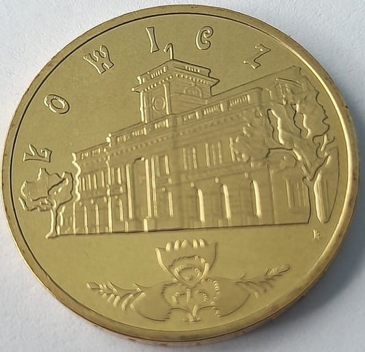 Moneta 2 zł Łowicz 2008