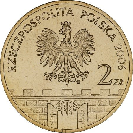 Moneta 2 zł Nowy Sącz 2006
