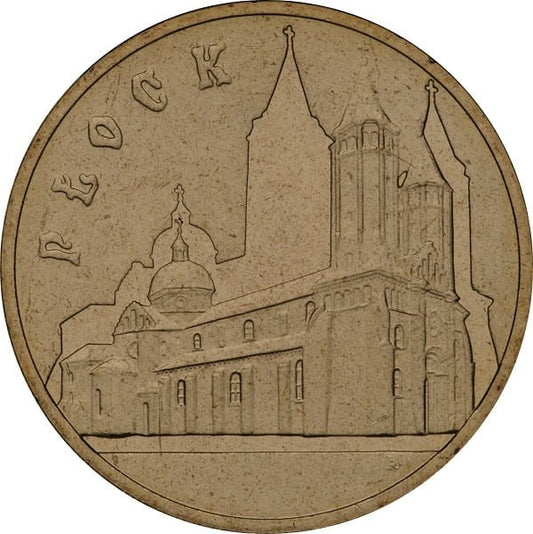 Moneta 2 zł Płock 2007