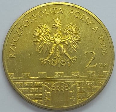 Moneta 2 zł Pszczyna 2006