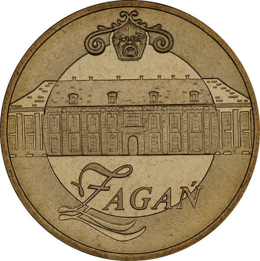 Moneta 2 zł Żagań 2006