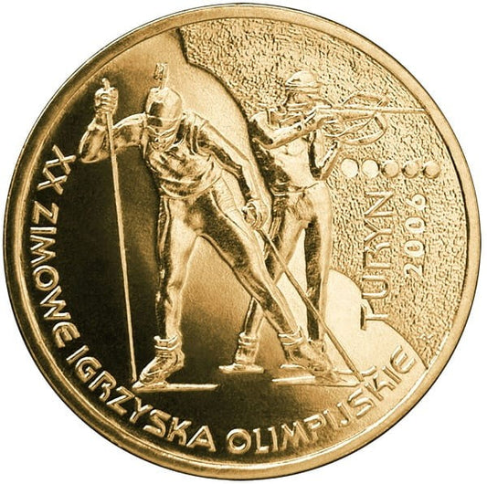 Moneta 2 zł Zimowe Igrzyska Turyn 2006