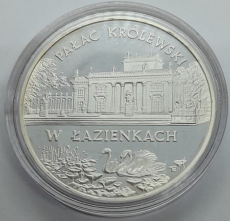 Moneta 20 zł Pałac Królewski w Łazienkach 1995