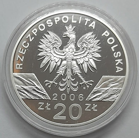 Moneta 20 zł Świstak 2006