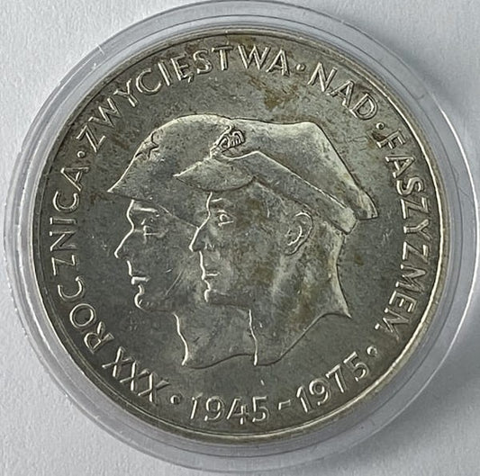 Moneta 200 zł XXX rocznica zwycięstwa nad faszyzmem 1975