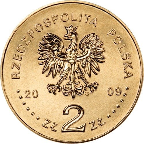 Moneta 2 zł Częstochowa Jasna Góra 2009