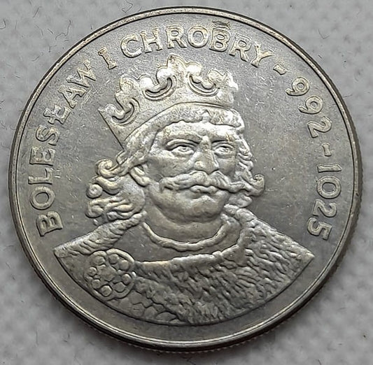 Moneta 50 zł Bolesław Chrobry 1980 r.