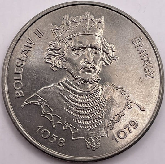 Moneta 50 zł Bolesław Śmiały 1981 r.