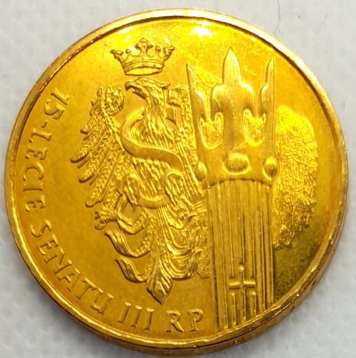 Moneta 2 zł 15-lecie Senatu RP  2004