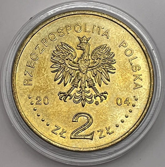 Moneta  2 zł Aleksander Czekanowski 2004
