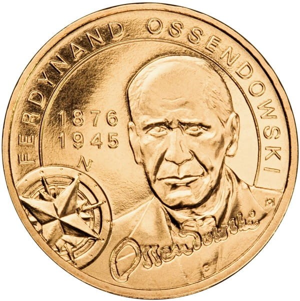 Moneta 2 zł Ferdynand Ossendowski 2011