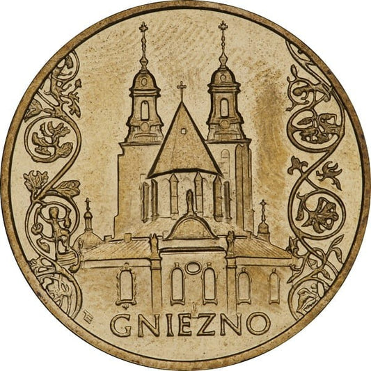 Moneta 2 zł Gniezno 2005