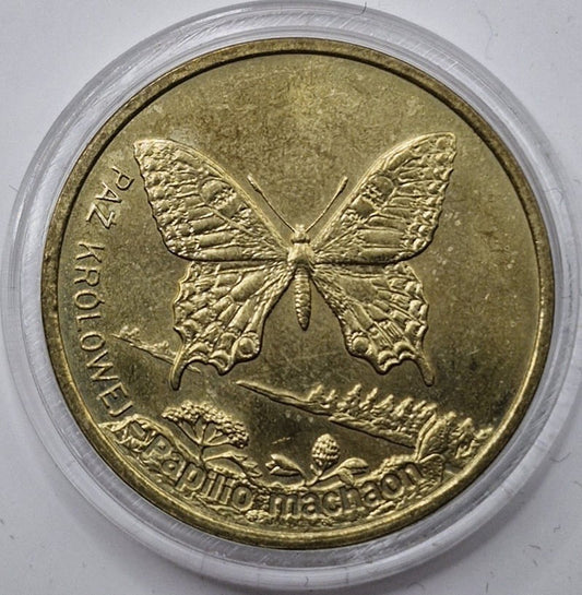 Moneta 2 zł Paź królowej 2001