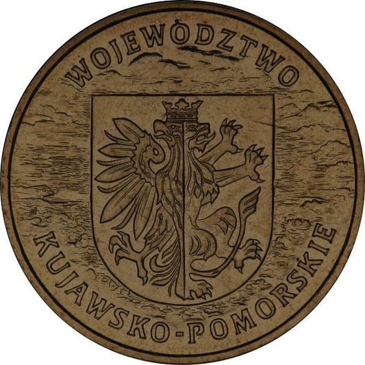 Moneta 2 zł Województwo Kujawsko-Pomorskie 2004