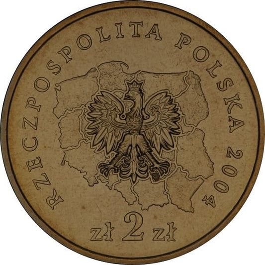 Moneta 2 zł Województwo Łódzkie 2004