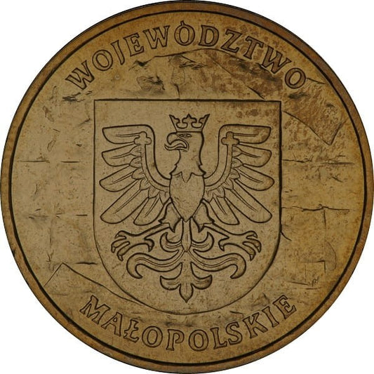 Moneta 2 zł Województwo Małopolskie 2004