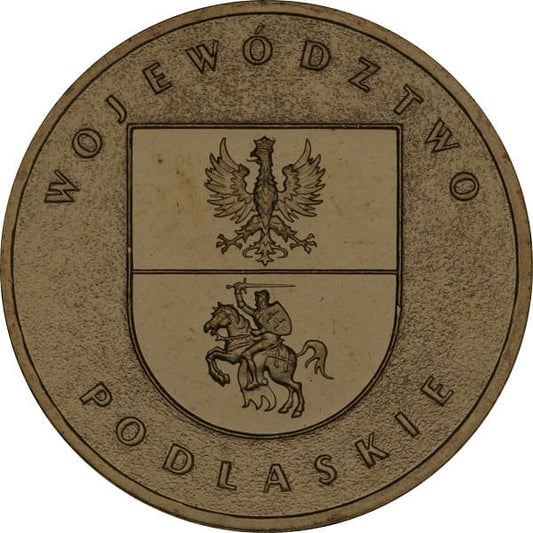 Moneta 2 zł Województwo Podlaskie 2004