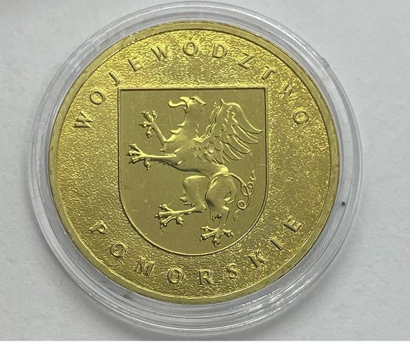 Moneta 2 zł Województwo Pomorskie 2004