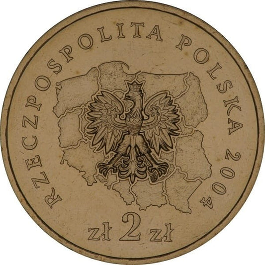 Moneta 2 zł Województwo Śląskie 2004