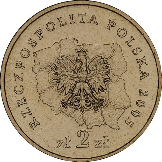 Moneta 2 zł Województwo Wielkopolskie 2005